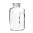 Luminarc Quadro 2-Liter Glass Pitcher with Lid