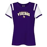 Reebok Minnesota Vikings Cross My Heart Short Sleeve T-Shirt