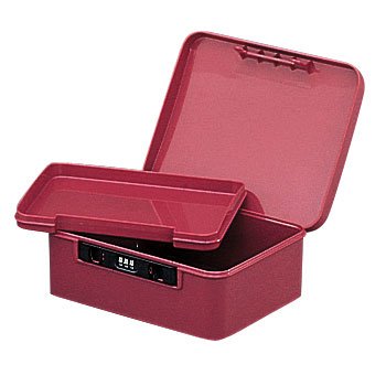 アイリスオーヤマ プライベートBOX PV-250 レッド