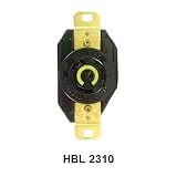 Hubbell HBL2310 - NEMA L5-20R Twist Lock Receptacle, Rated 20A, 125V