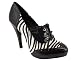 ZEBRA PRINT HEEL