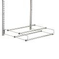 Rubbermaid Configurations Metal Shoe Rods