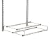 Rubbermaid 3J04 Configurations Shoe Rods, Titanium