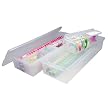 Iris Paper/Ribbon Box Combo Set of 2 - Clear