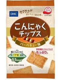 DHCこんにゃくチップス バーベキュー味 [ヘルスケア&ケア用品]