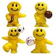 Silly Sports Dudes Tiny Figures - Lot of 20 Misc Figures