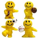 Silly Sports Dudes Tiny Figures - Lot of 20 Misc Figures