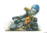 KTM SUPERMOTO KOOLART image CERAMIC MUG 1565  from The Moneyman