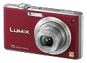 Panasonic DMC-FX40EG-R Digitalkamera (12 Megapixel, 5-fach opt. Zoom, 2,5" Display, Bildstabilisator) rot