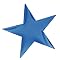 5'' Blue Foil Stars