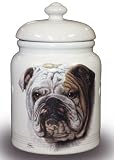 Classic Collection Dog Breed Treat Jar - Bulldog