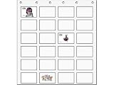 Multi Photo Card Curtain Holder Display - 24 Photos