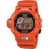 Casio - G Shock - Riseman - Dual Senser - G9200R-4D - Orange Case & Strap