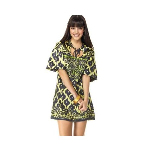 justsweet Print Charmeuse Shift Dress 