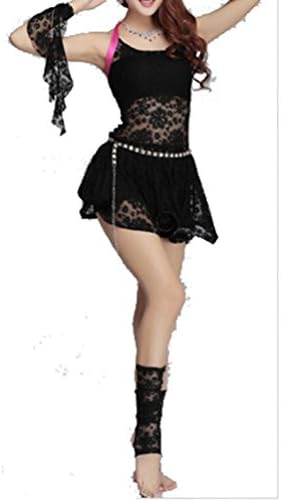 Shanmou Women's Fashion Hollow Belly Suit(P,Freesize)