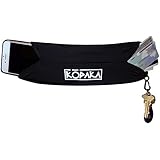 Fitness Fanny Pack and Running Belt with Key Clip - Hold All Smart Phones iPhone Wallet and More - Quality Runner Waist Pack and Travel Money Belt For Gym Cycling Hiking & Other Sport Activities