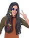 Feelin' Groovy-Black Long Beads/Ribbons Adult