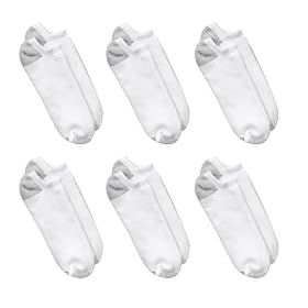 C9 by Champion® Low-Cut Socks 6-pk. - White (6-12)