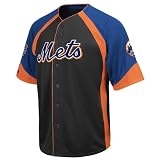 MLB New York Mets Youth Cooperstown Wheelhouse Jersey (Large)