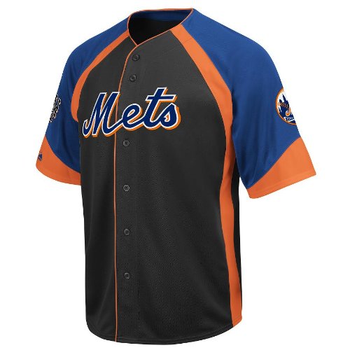 MLB New York Mets Youth Cooperstown Wheelhouse Jersey (Large)