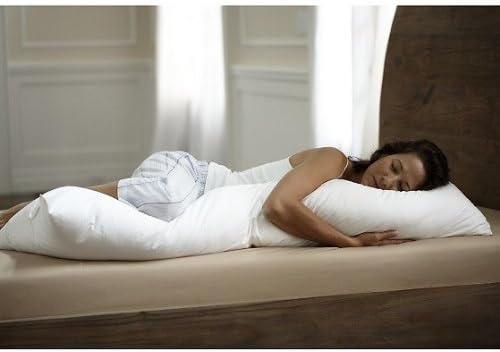Mighty Gadget's 1500 Collection-Hungarian Goose Down Alternative Body Pillow- Made in USA (# 2930)