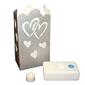Wedding Heart LumaLantern LED Complete Kit 8-pk.