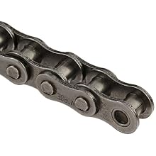 Morse 35R 10FT Standard Roller Chain, ANSI 35, Riveted, 1 Strand, Steel, 3/8" Pitch, 0.2" Roller Diamter, 3/16" Roller Width, 2000lbs Average Tensile Strength, 10ft Length