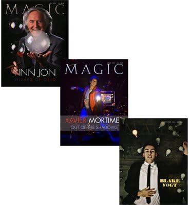 Magic Magazine 3-month Set - July, Aug, Sept 2014 - Book