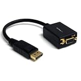 StarTech.com DisplayPort to VGA Video Adapter Converter – 1920×1200 – Display Port / DP Adapter M/F