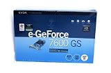 Genuine Dell Nvidia EVGA e-GeForce 7600 GS DDR2 Dual Monitor View DVI AGP VGA S-Video HD HDTV256MB Video Graphics Card and Cables Model CW340 P N:256-A8-N542-T2