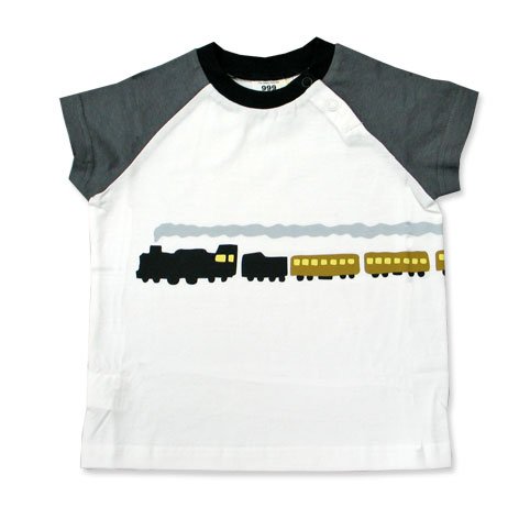 銀河鉄道999 汽車プリントＴシャツ