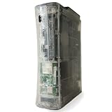 XBOX 360 GHOST CASE - CRYSTAL CLEAR/HDMI/BLUE LIGHTS