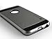 iPhone 6+ 6S+ Plus Case, Renegade Cases Slim Protector Series - Brushed Silver Hard Durable Protective Shell