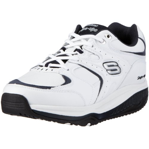 Skechers Men's Shape-Ups Xt Talas Fitness Shoe,White Navy,12 M US