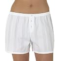 Women's Gilligan & O'Malley&reg; Woven Boxers - White Stripe