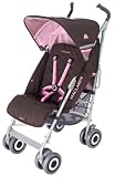 Maclaren Techno XLR Buggy Stroller Coffee Brown and Powder Pink