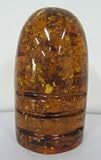 Sankara Stone, Translucent Crystal Clear Amber with Floating Gold LeafIMAGE