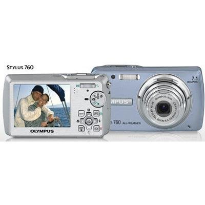 Olympus Stylus 760 7.1MP Digital Camera with 3x Optical Zoom,5x digital zoom,2.5 inch 230k LCD,f3.4-f5.7