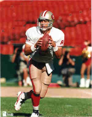 Photo of Steve Young QB San Francisco 49ers