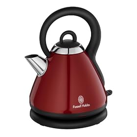 Russell Hobbs 18257 Heritage Range Kettle in Farmhouse Red
