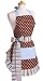 Kitchen & Housewares : Flirty Aprons Women's Original Blue Chocolate Apron