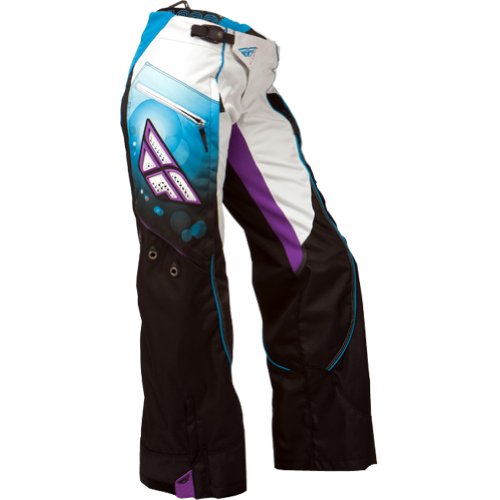 Fly Racing Kinetic Boot Cut Women's Motocross/Off-Road/Dirt Bike Motorcycle Pants - Blue/White / Size 9/10 Fly Racing Kinetic Boot Cut Women's Motocross/Off-Road/Dirt Bike Motorcycle Pants - Blue/White / Size 9/10