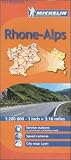 Michelin Map France: Rhone Alpes 523 (Maps/Regional (Michelin))