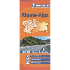 Michelin Map France: Rhones-Alpes 523 (Michelin Maps) (Michelin Regional Maps)