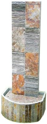 STI Slate Illusion 42" Tall w/pebbles