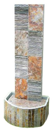 STI Slate Illusion 42" Tall w/pebbles