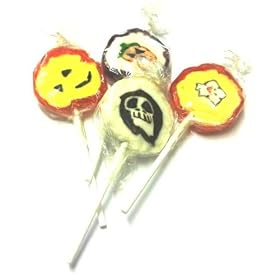 Scary Halloween Rock Lolly - Sweets Candy Fruity Lollies (One Supplied)