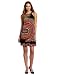 Tiana B Women's Moasic Sunset Dress, Multi, Large