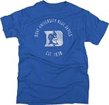 Duke Blue Devils Royal Retro Mascot Rampage T-Shirt