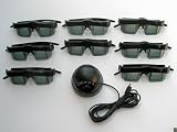 41de6fxhwNL. SL160  3d Glasses Kit for 3d DLP Tvs and Projectors with Eight (8) Glasses